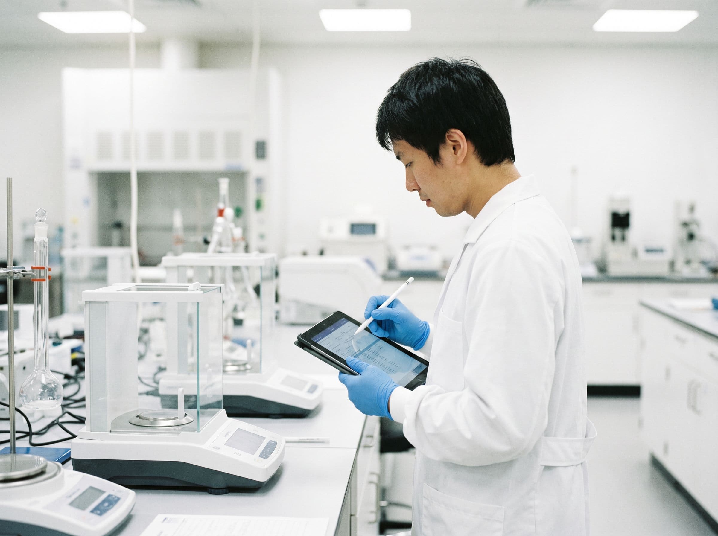 Technical specification review in a clinical lab