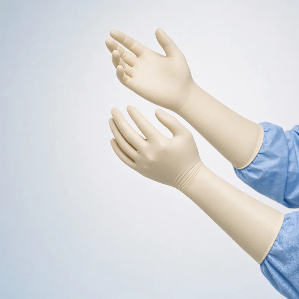 Sterile surgical gloves from PharmShield, a Tamil Nadu manufacturer
