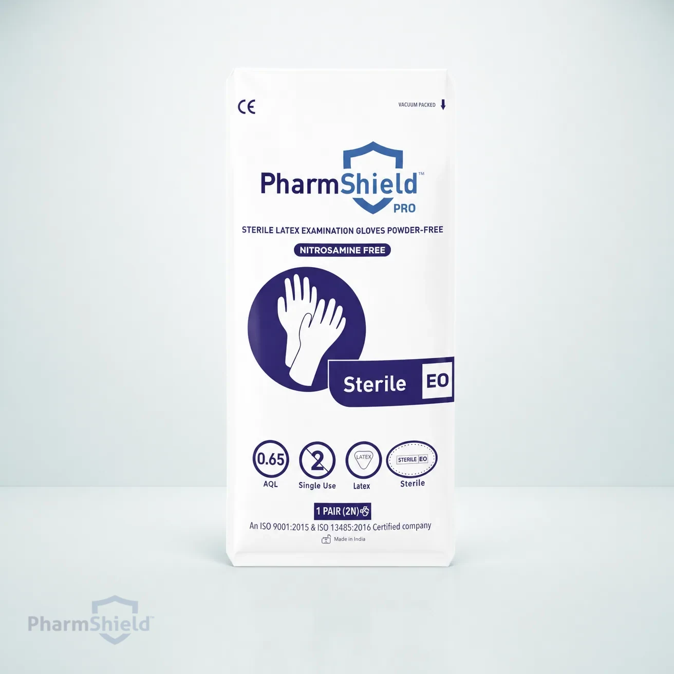 PharmShield Pro Latex — Nitrosamine-Controlled Sterile — Pack shot