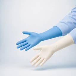 Powder-free nitrile and latex examination gloves, PharmShield