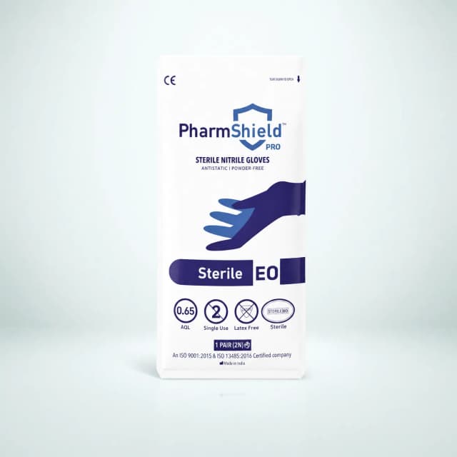 PharmShield Pro Nitrile — Anti-Static — powder-free nitrile gloves