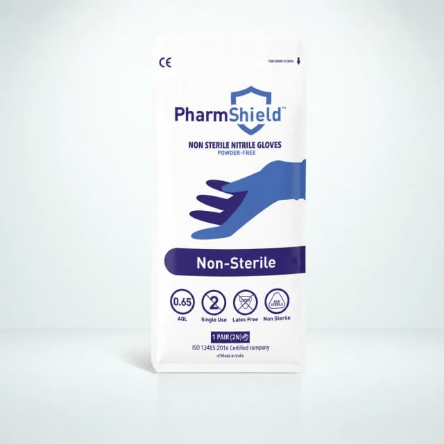 PharmShield Nitrile — Individually Packed — powder-free nitrile gloves