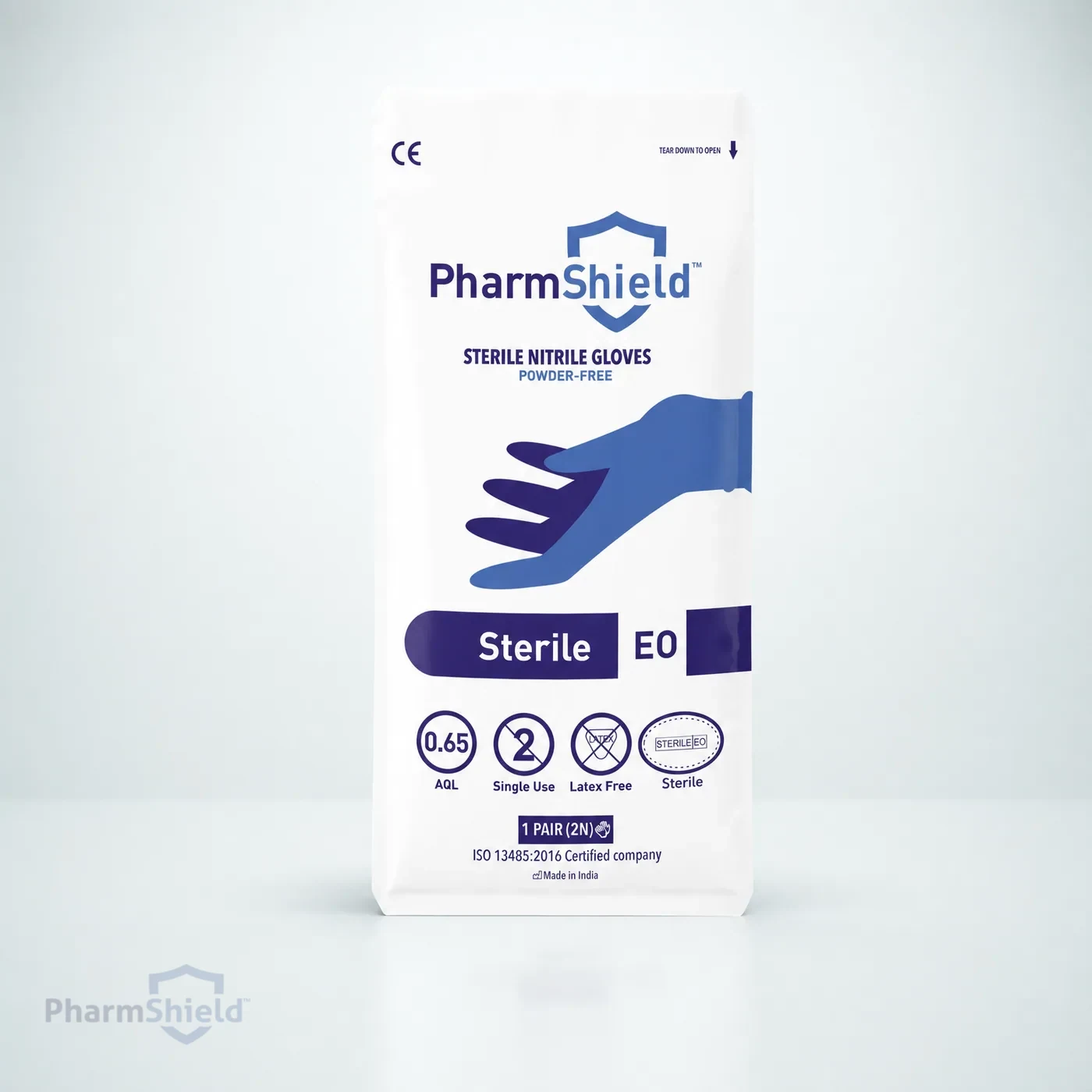 PharmShield Nitrile — Individually Packed Sterile