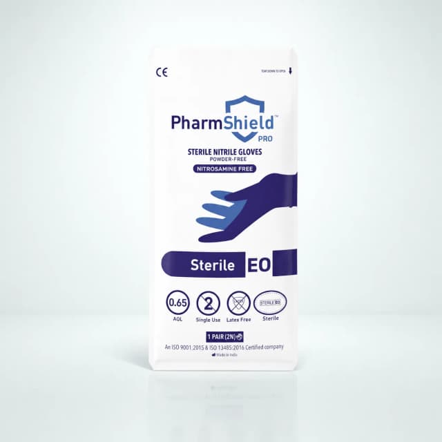 PharmShield Pro Nitrile — Nitrosamine-Controlled — powder-free nitrile gloves