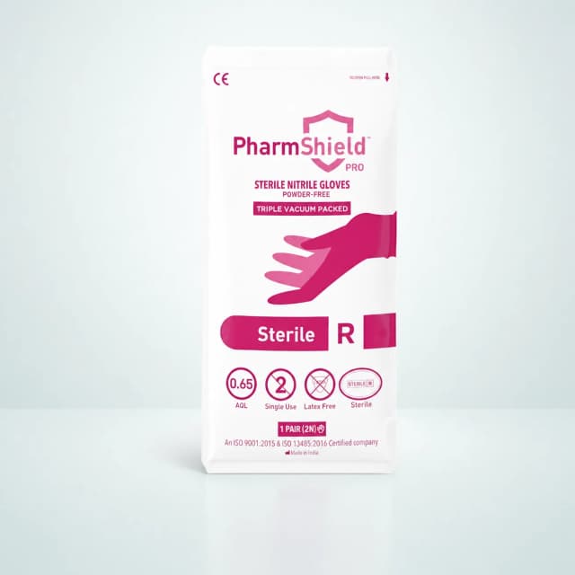 PharmShield Pro Nitrile — Triple Vacuum — powder-free nitrile gloves